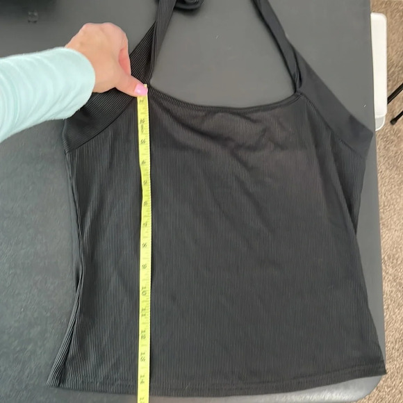 Shein Black Halter Neck Top - Picture 6 of 7